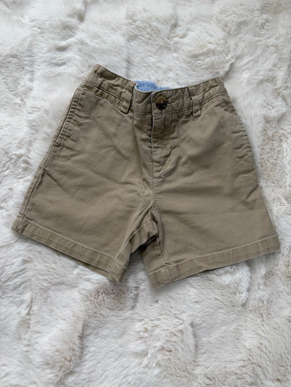 Ralph Lauren Tan Kids Khaki Shorts